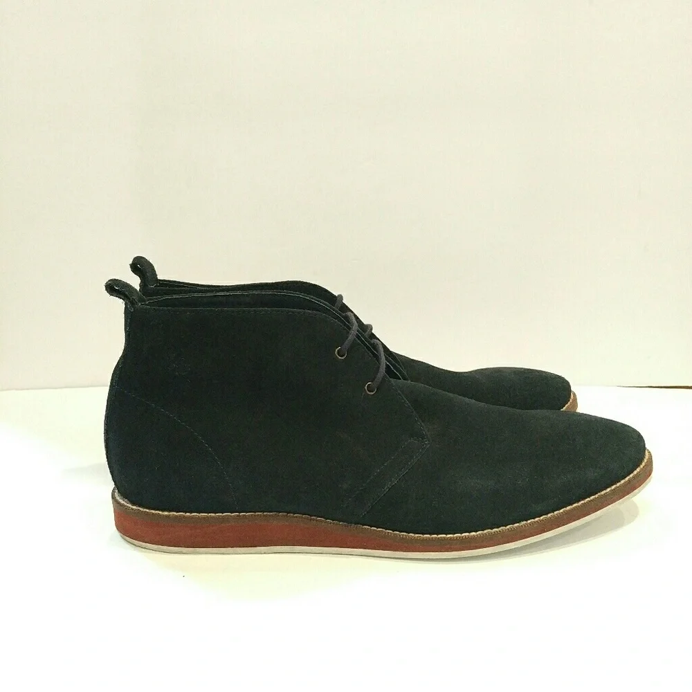 Banana republic Mens blue suede chukka desert boots Size 10.5